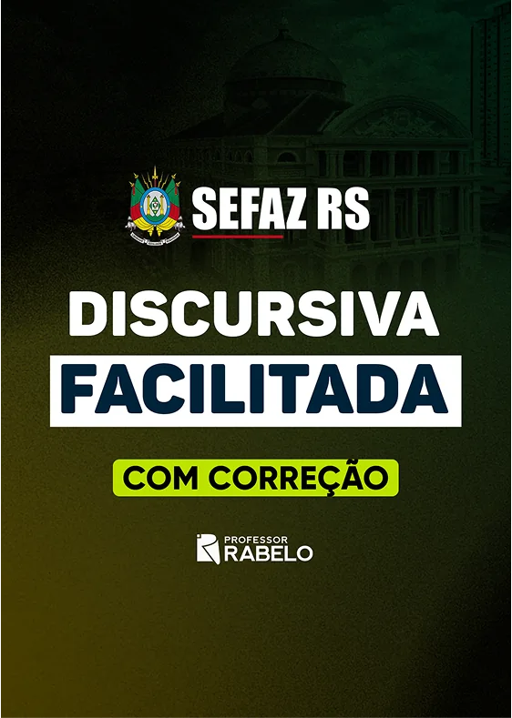 Discursiva com correção SEFAZ RS